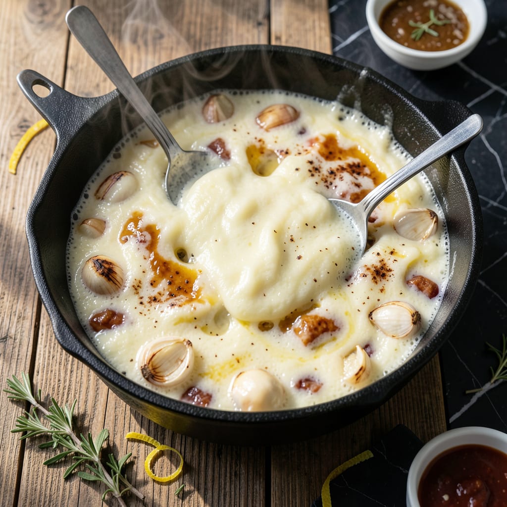 Complete Melting Pot Recipe: Communal Cheese Fondue for Sharing overview image