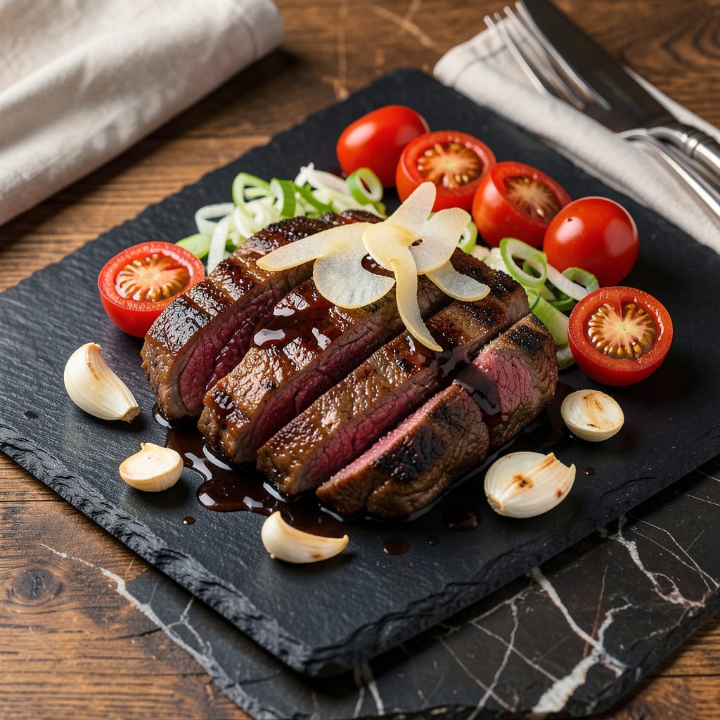 Melting Pot Teriyaki Steak Recipe: Restaurant Style Glaze at Home illustration with key details