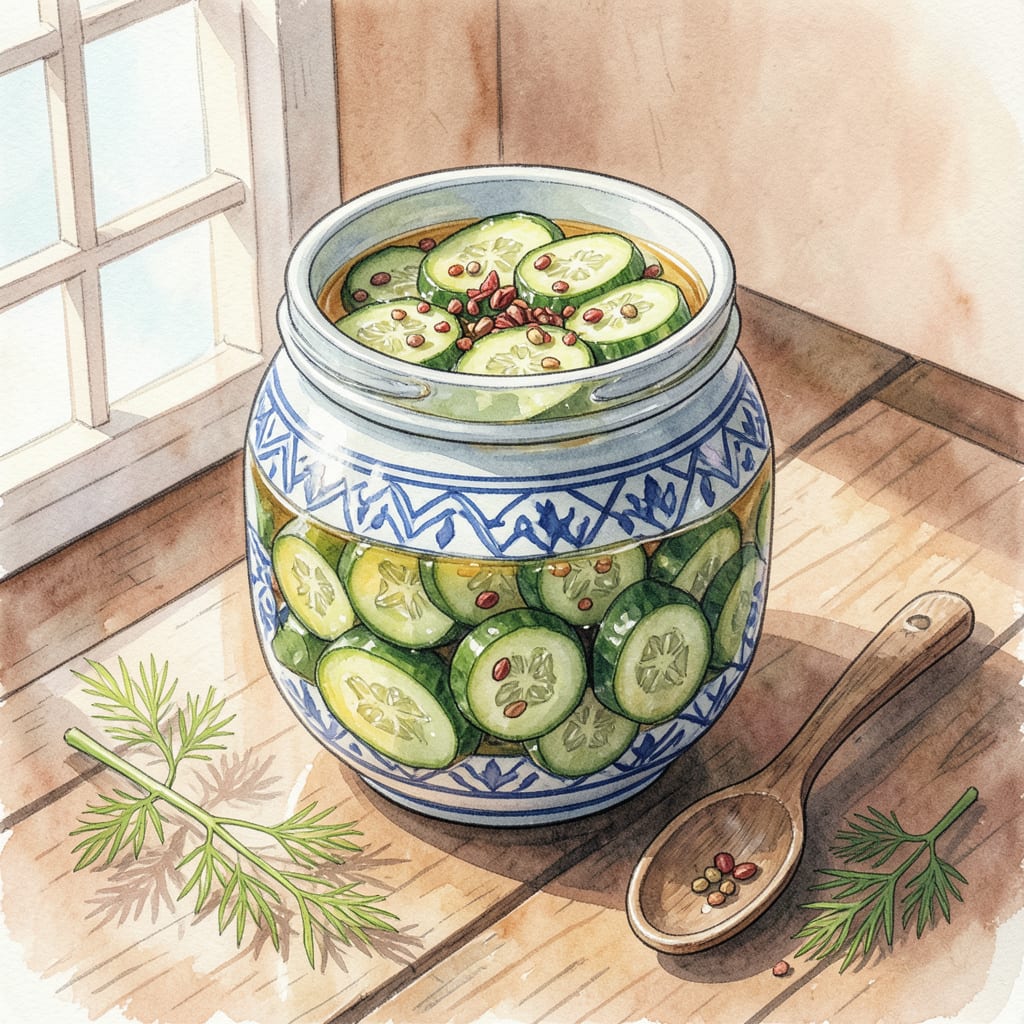 Middle Eastern Pickles Recipe: Spicy Brine Delight detailed visual guide