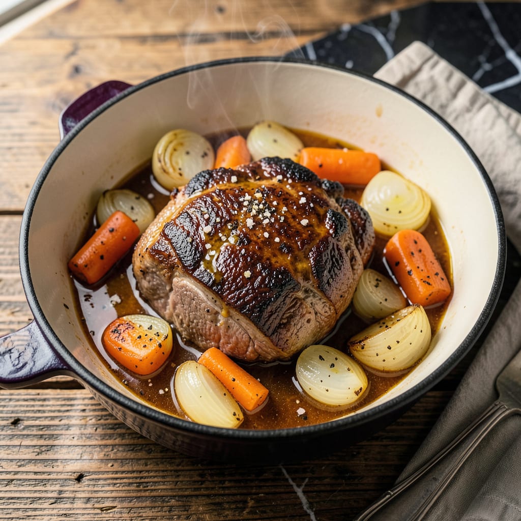 Complete Mimi's Pot Roast Recipe: Sunday Supper with Root Vegetables overview image