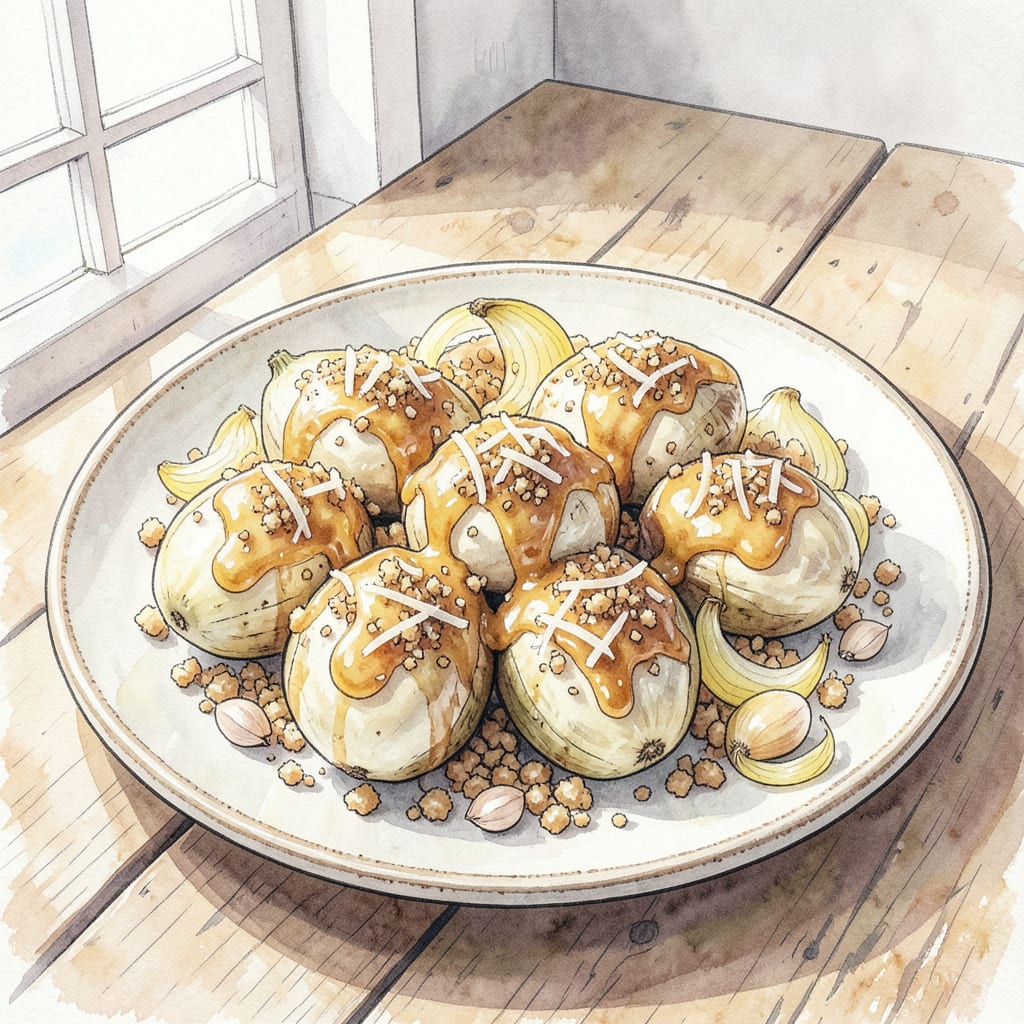 Mirlitons Recipe: Crispy Stuffed Delight with Southern Flair example with annotations