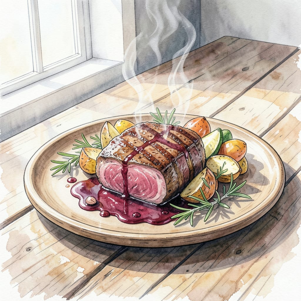 Comprehensive moose meat recipe visual reference