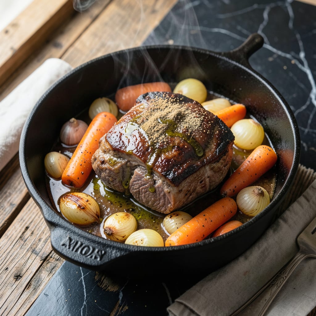 Complete Moroccan Pot Roast Recipe: Spiced Slow Cooked Comfort overview image