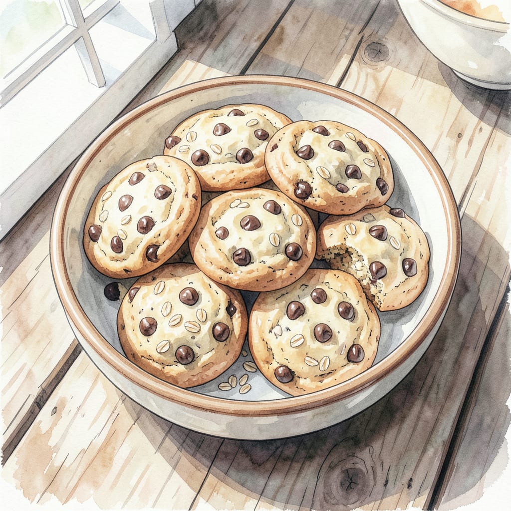 Nestle Toll House Oatmeal Chocolate Chip Cookies Recipe: Chewy Center Perfection