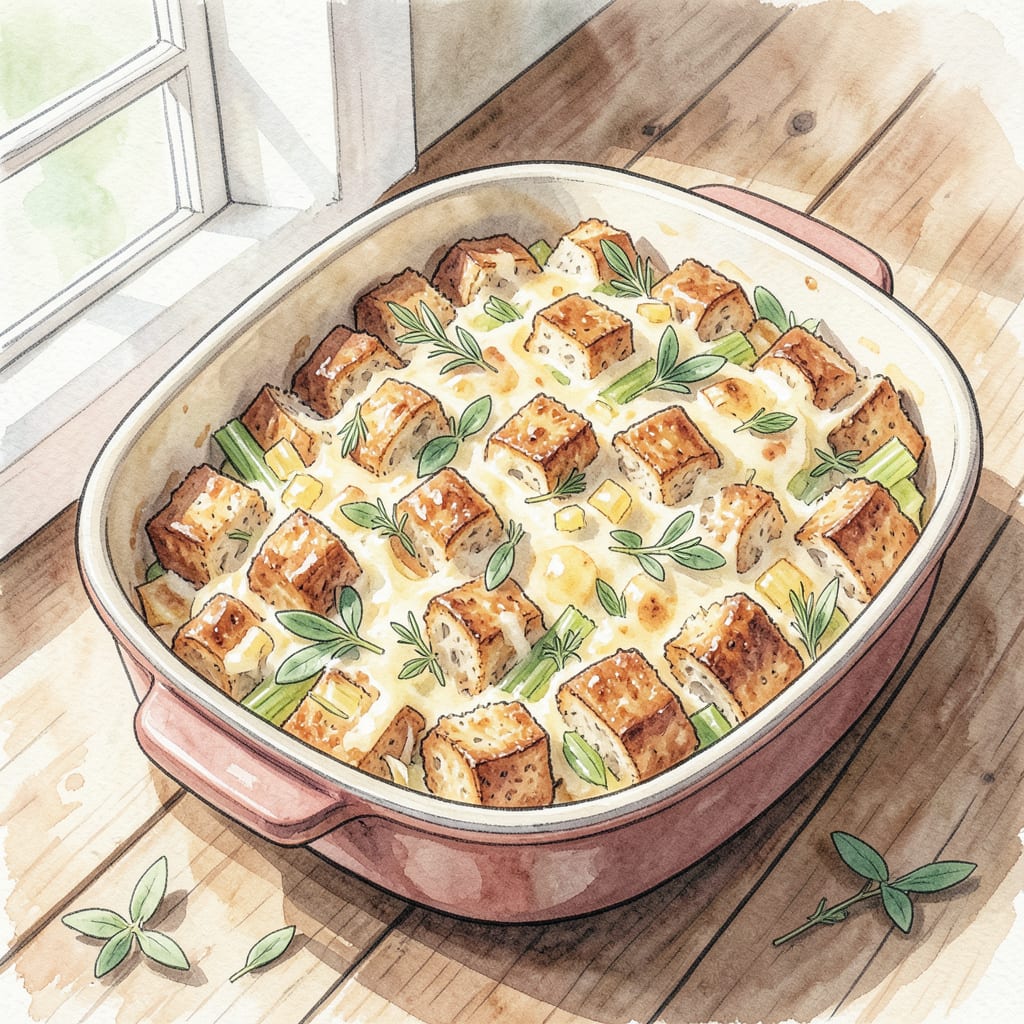 New England Stuffing Recipe: Classic Thanksgiving Comfort Food detailed visual guide