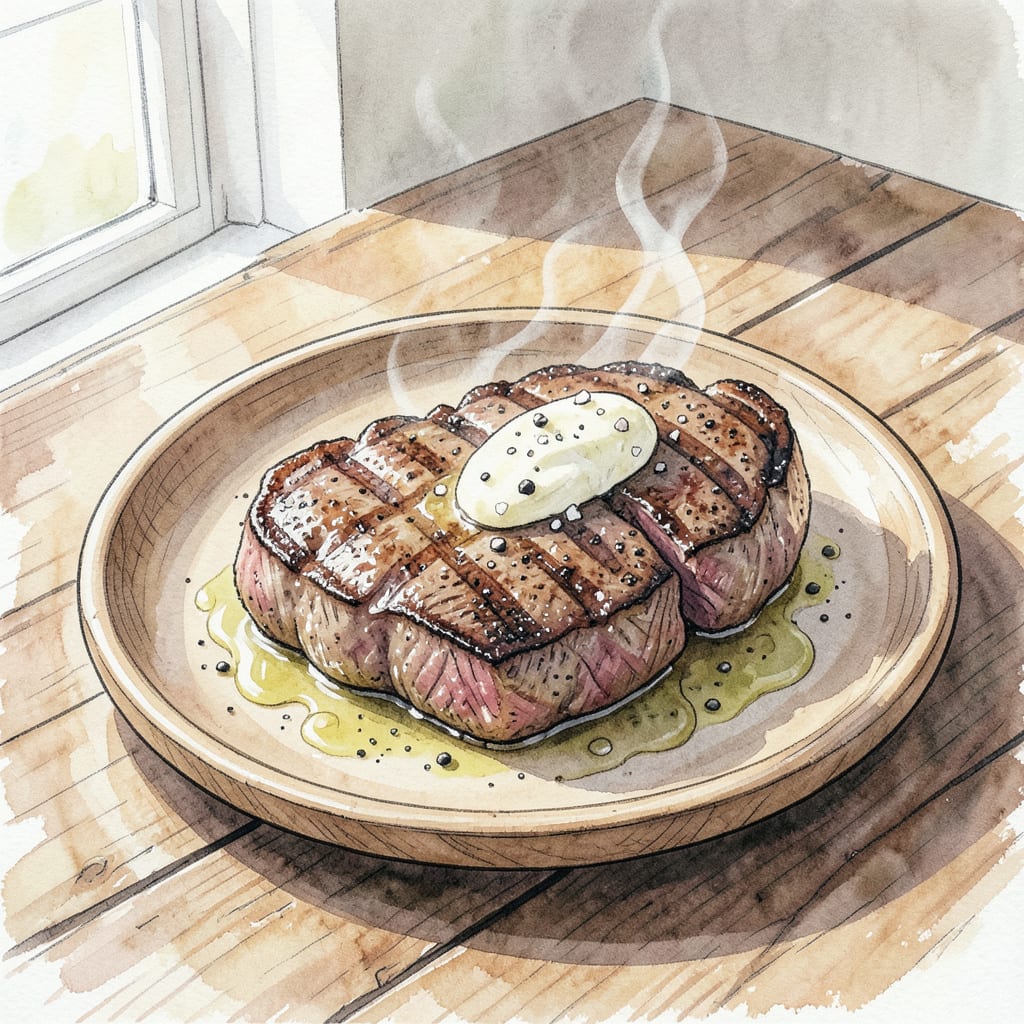 New York Strip Recipe Grill: Steakhouse Perfect Grilled Steak detailed visual guide