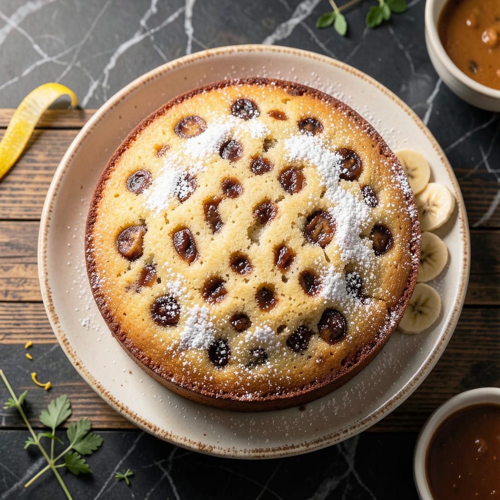 No Fat Banana Cake Recipe: Moist Crumb Without the Butter detailed visual guide