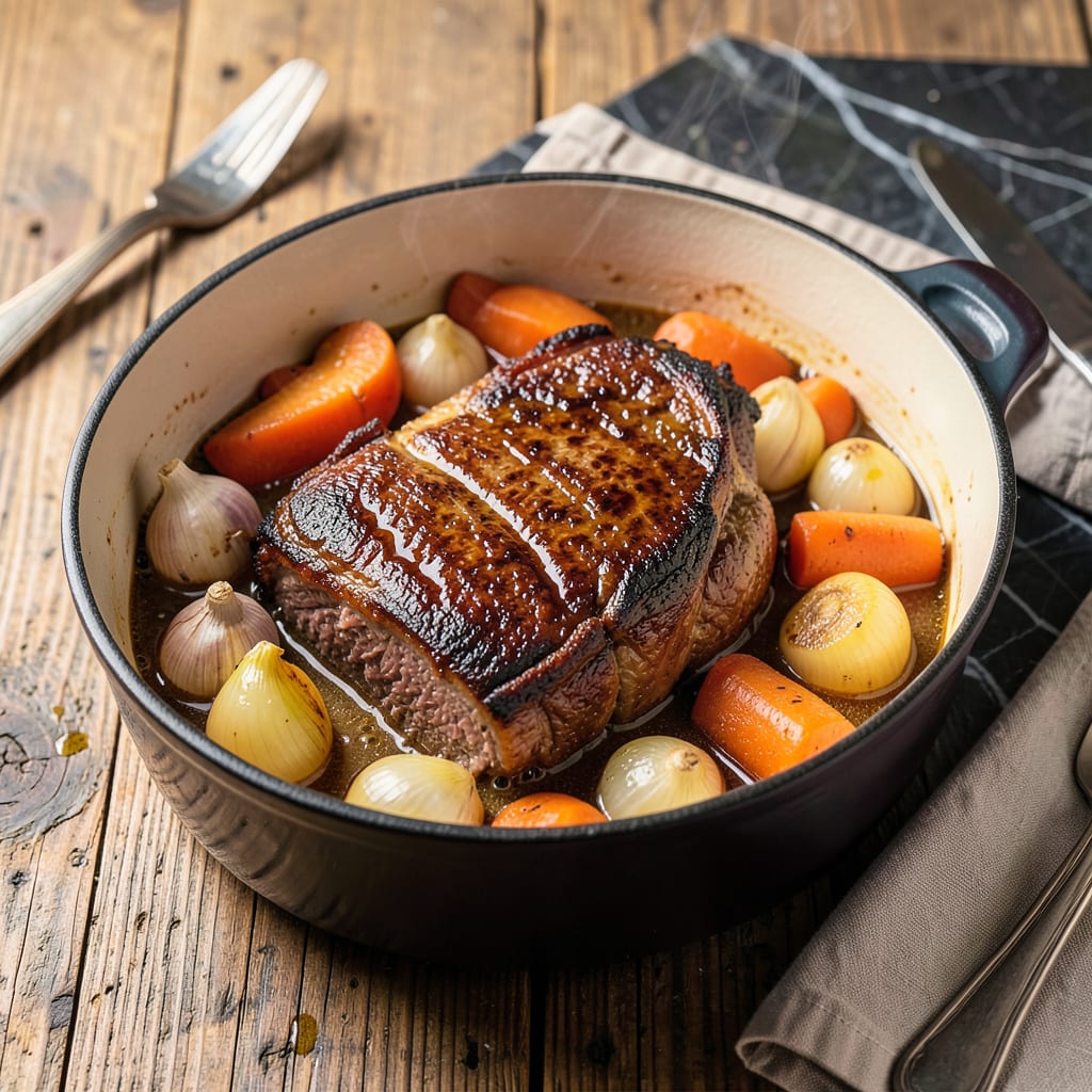 Complete No Peek Pot Roast Recipe: Set It and Forget It Sunday Supper overview image