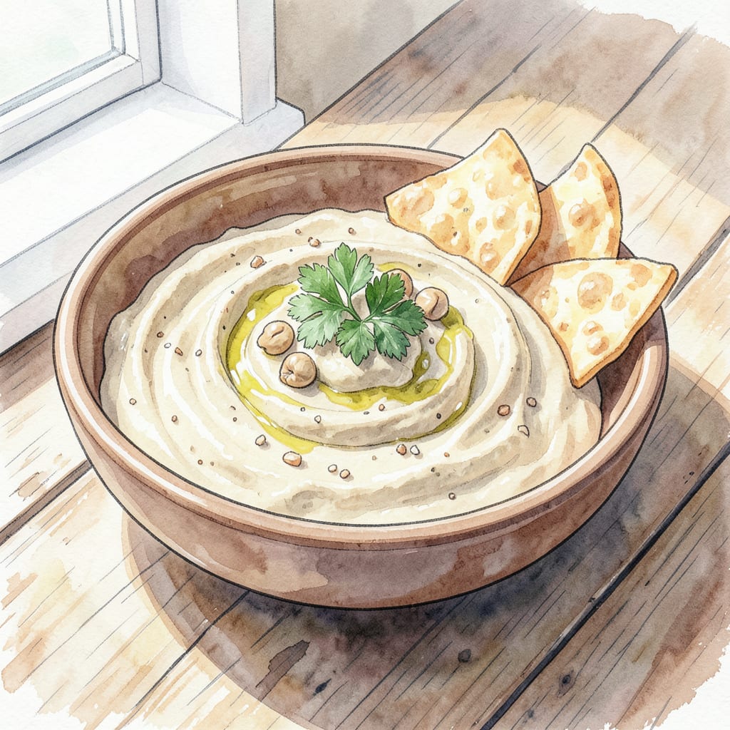 Visual representation of Nutribullet Hummus Recipe: Smooth and Creamy Dip in Minutes