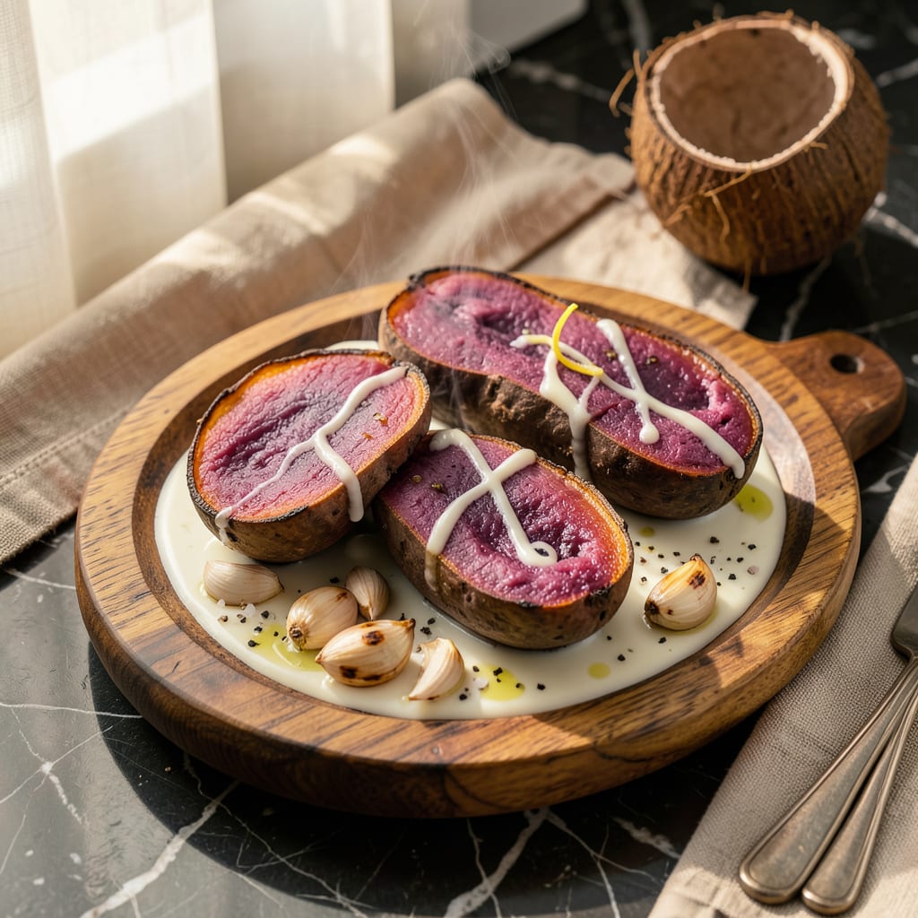 Complete Okinawan Sweet Potato Recipe: Vibrant Purple Mash With Earthy Sweetness overview image