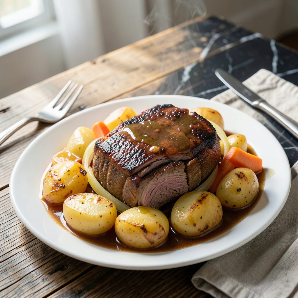 Comprehensive Old Fashioned Pot Roast Recipe Crock Pot: Hands Off Sunday Supper visual reference