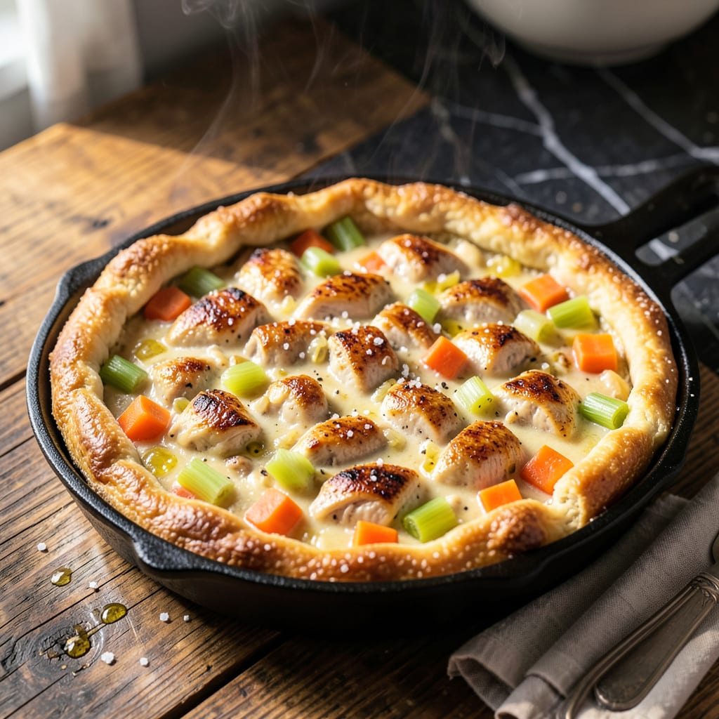 Comprehensive One Pot Chicken Pot Pie Recipe: Golden Crust Without the Fuss visual reference