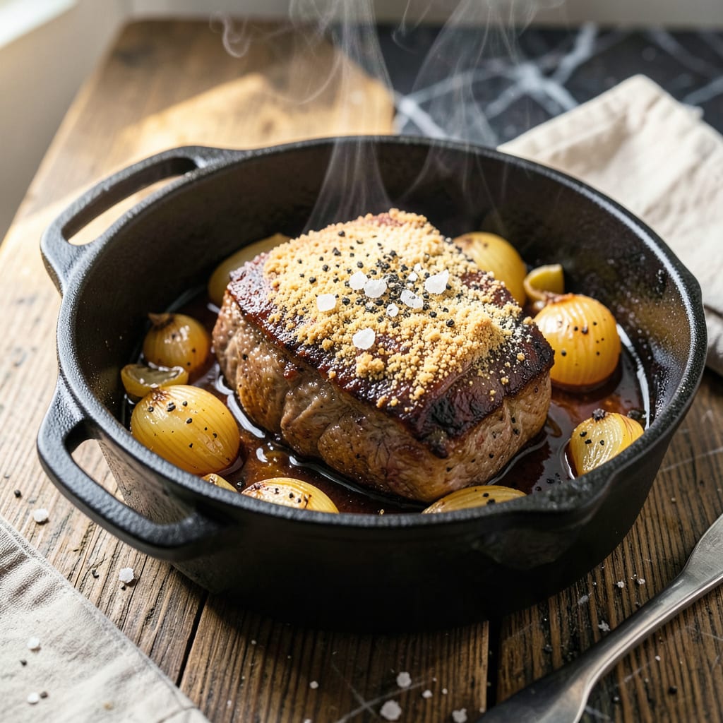 original pot roast recipe example with annotations