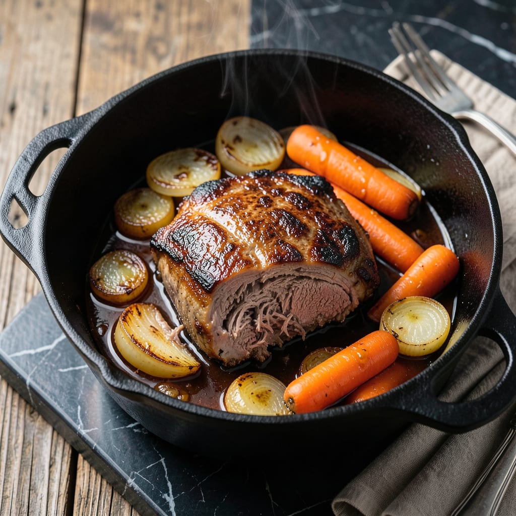 Overnight Pot Roast Recipe: Wake Up to Fork Tender Beef detailed visual guide