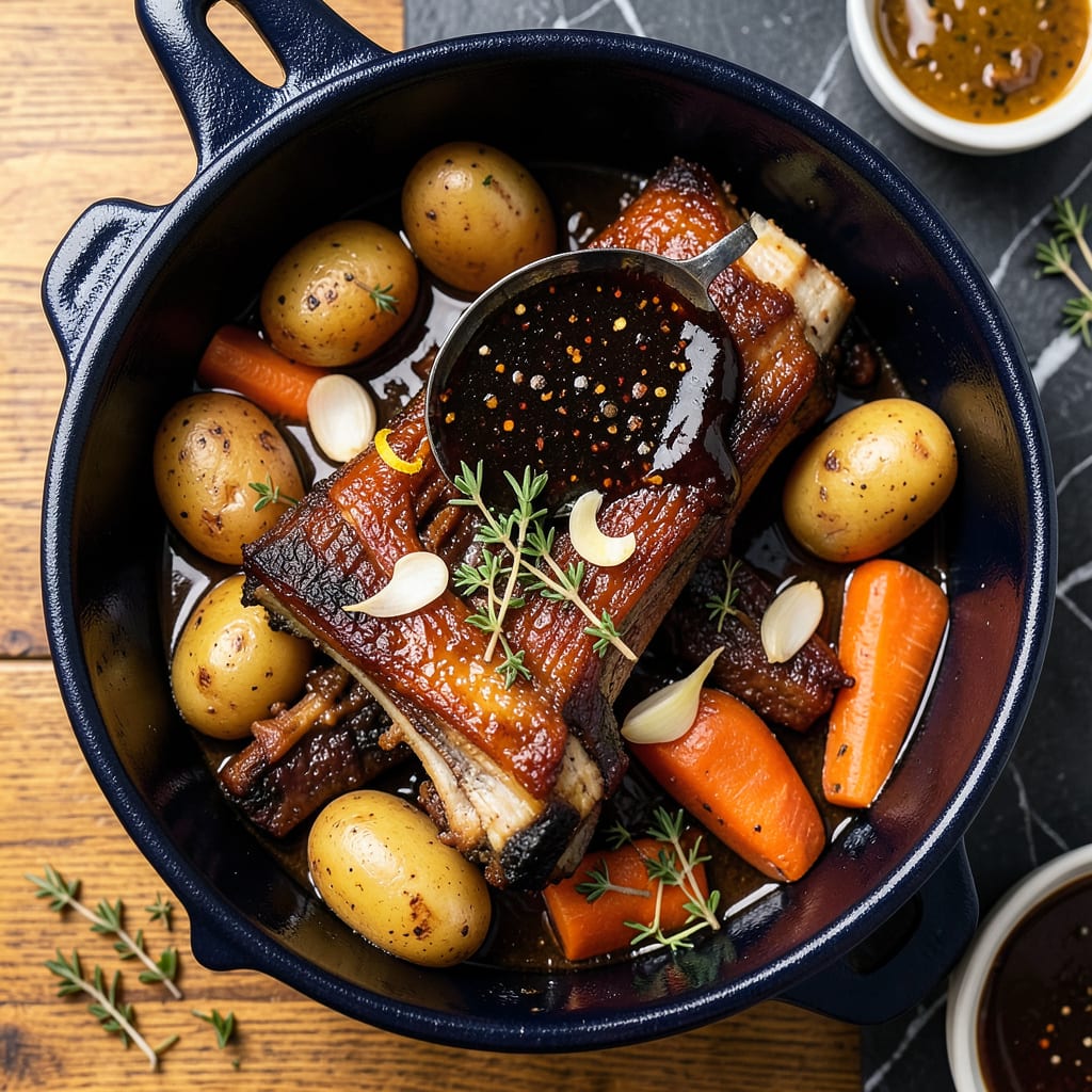 oxtails in crockpot recipe detailed visual guide