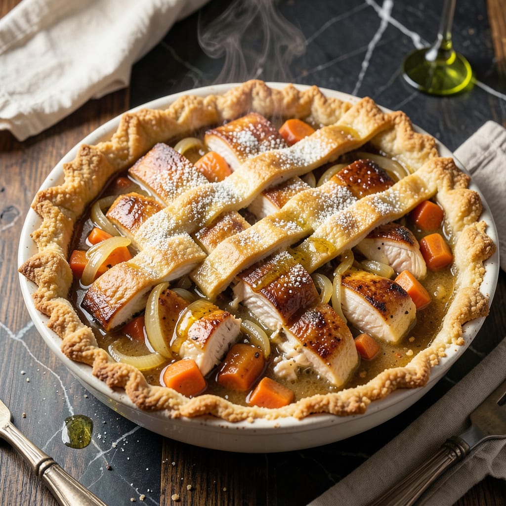 Comprehensive paleo pot pie recipe visual reference