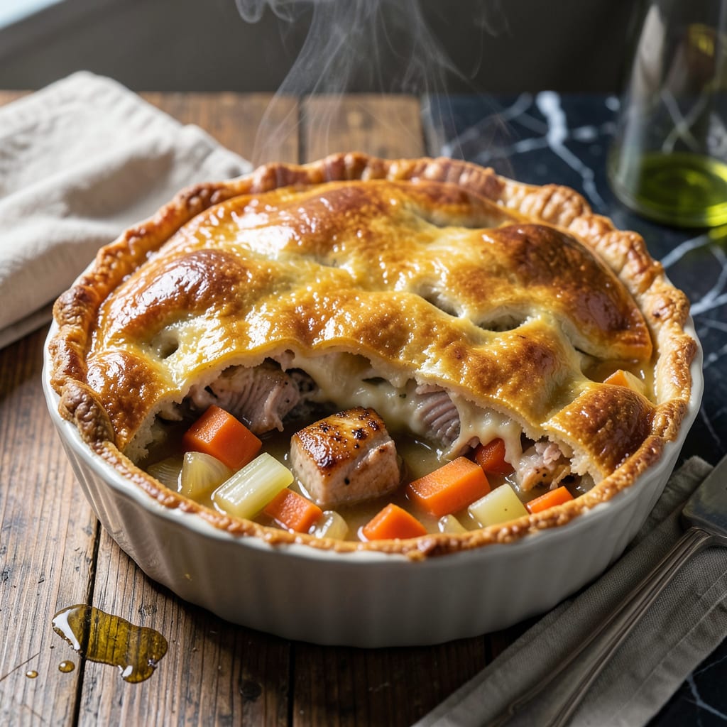 Comprehensive Partridge Pot Pie Recipe: Wild Game Comfort in a Flaky Crust visual reference