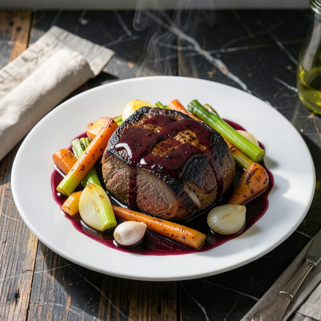 Complete Passover Pot Roast Recipe: Wine Braised Beef With Holiday Tradition overview image