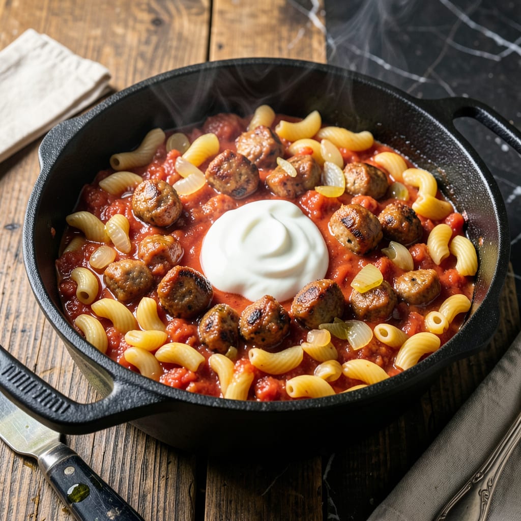 Visual representation of Pasta Hot Pot Recipe: One Pot Italian Simmer With Cheesy Depth