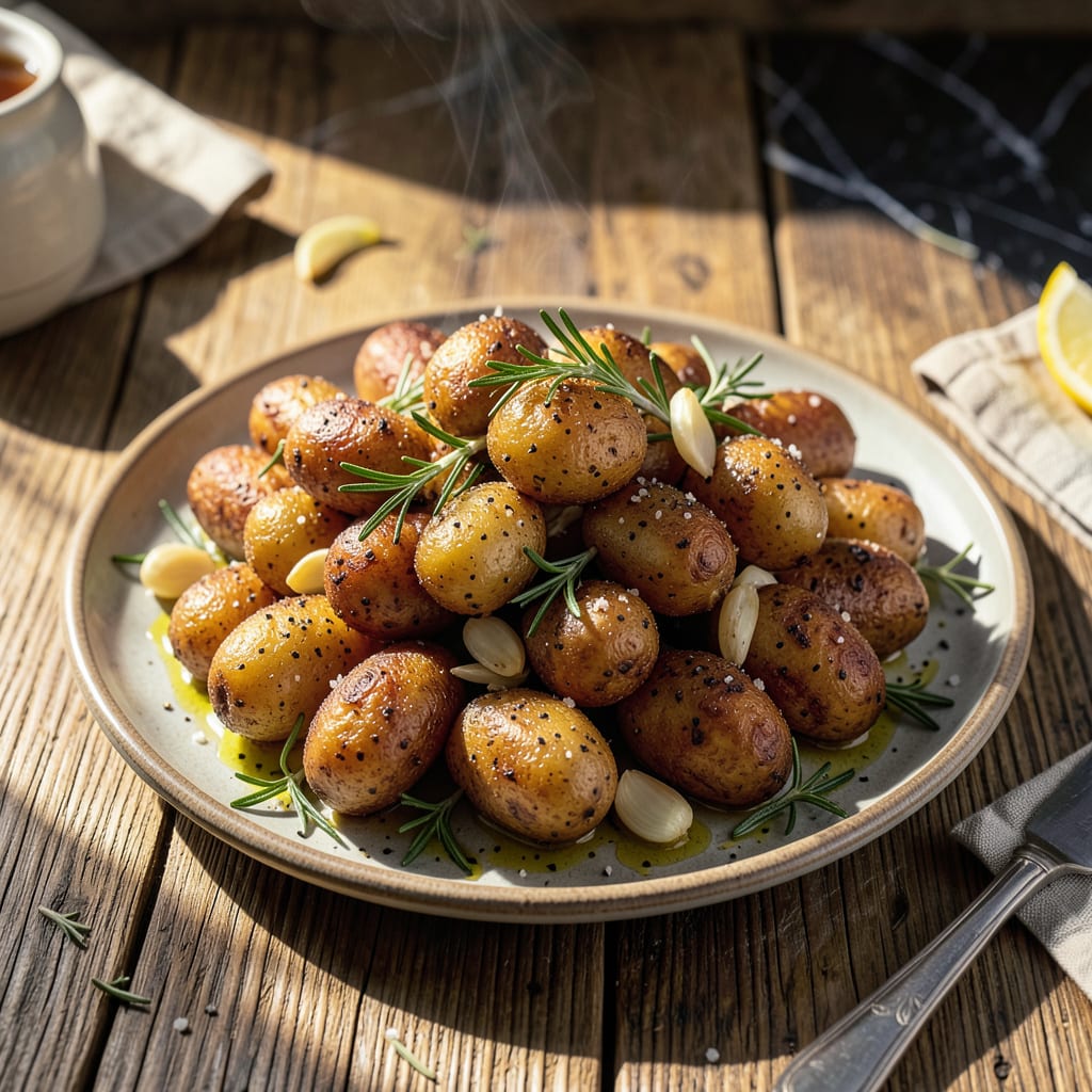 Comprehensive Peewee Potatoes Recipe: Crispy Bites With Garlic Herb Finish visual reference