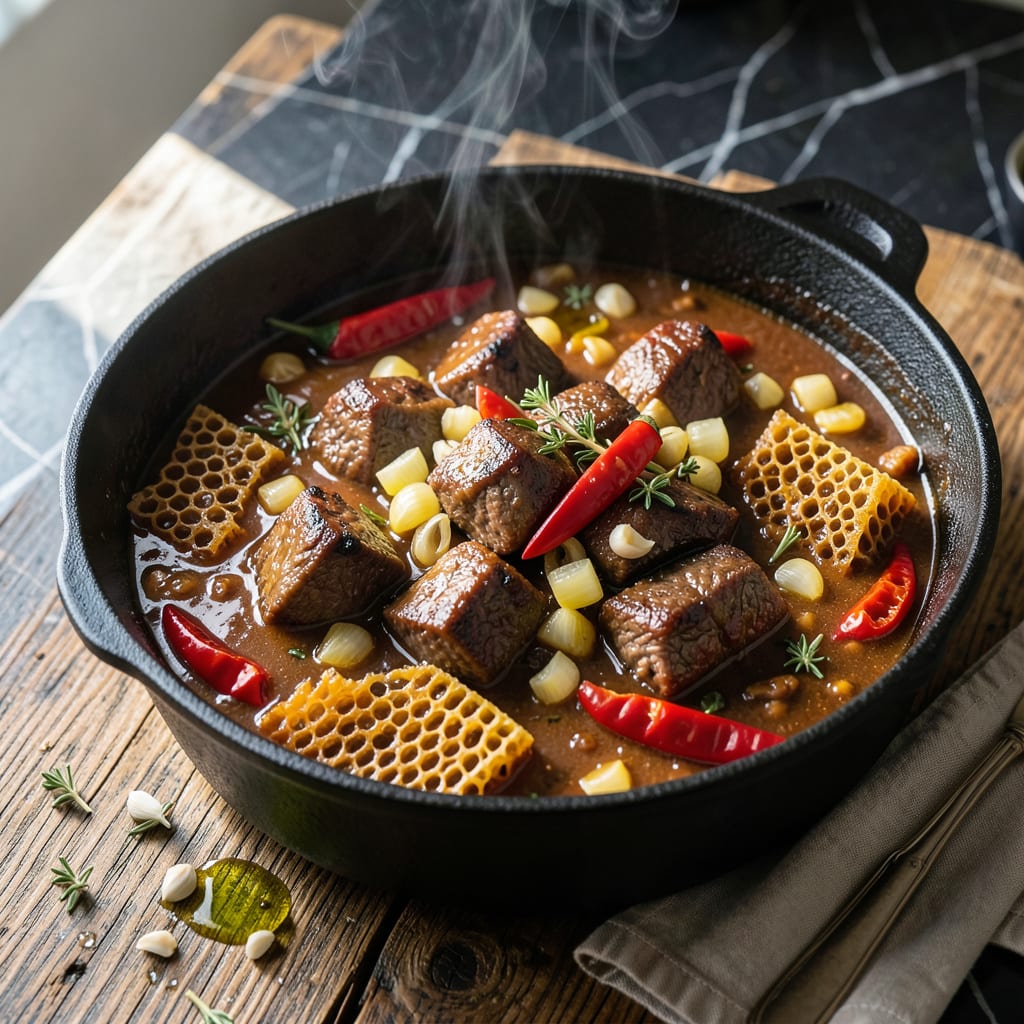 Comprehensive Pepper Pot Recipe: Jamaican Style Slow Cooked Spiced Stew visual reference