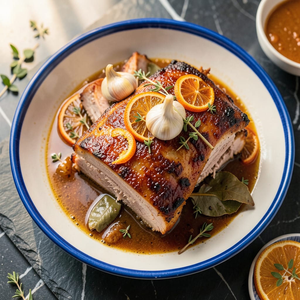 Visual representation of Pernil Recipe Instant Pot: Fall Apart Tender Cuban Pork in Half the Time