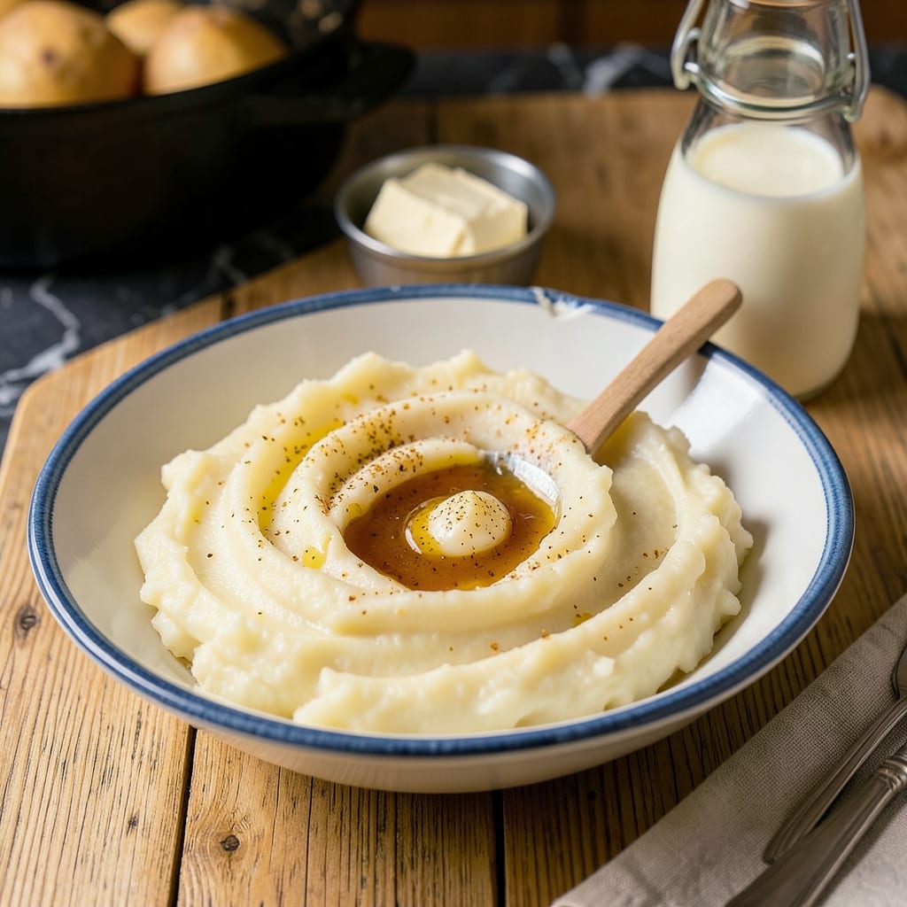 Popeyes Mashed Potatoes Recipe: Creamy, Buttery Copycat Perfection example with annotations