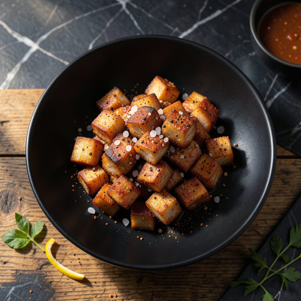 Pork Fat Back Recipe: Crispy Bites with Rich Savory Depth example with annotations