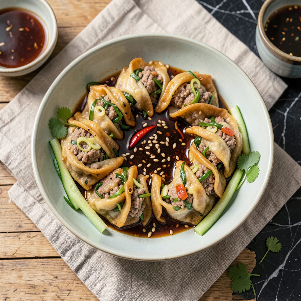 Pork Potstickers Recipe: Crispy-Bottomed Dumplings With Juicy Filling