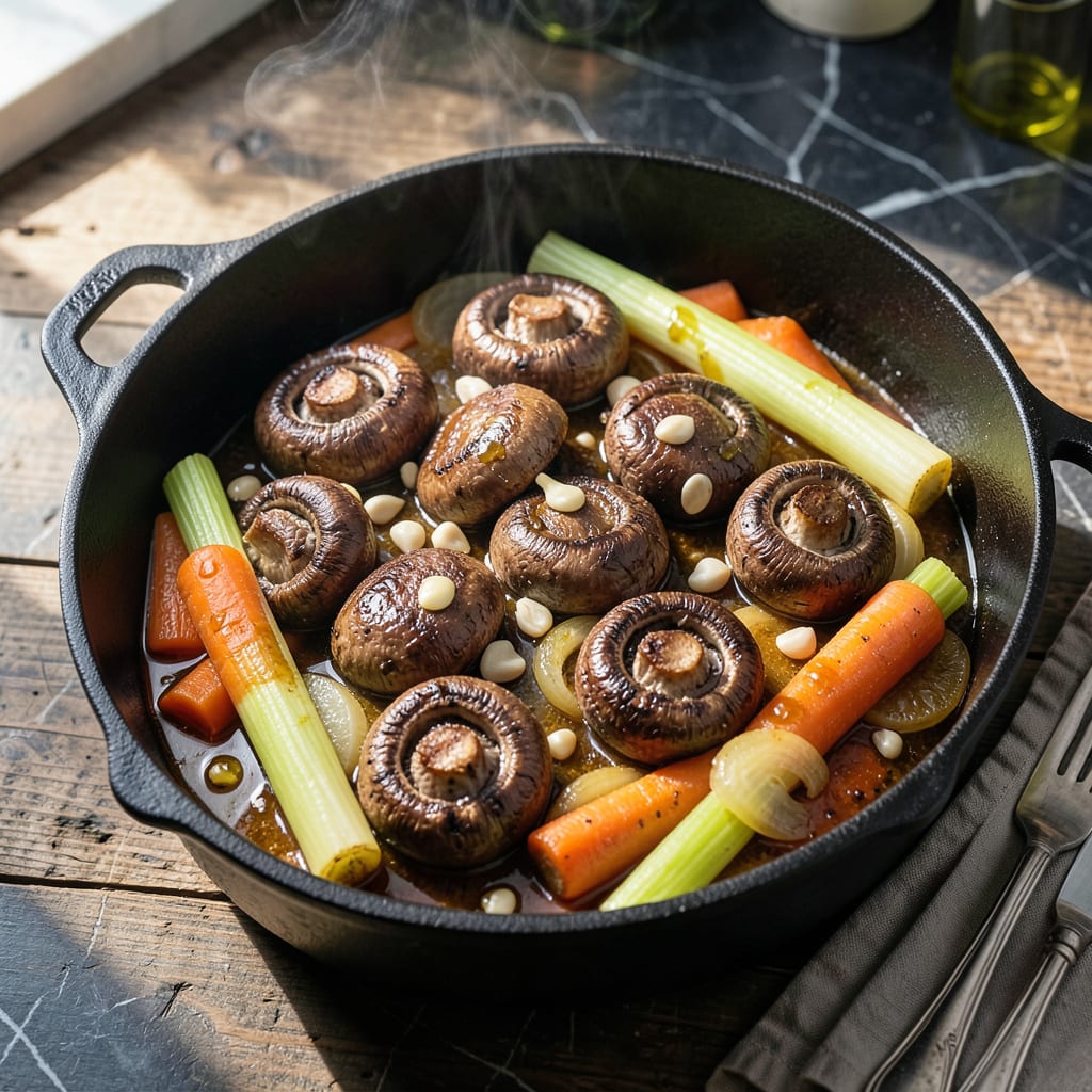 Complete Portobello Pot Roast Recipe: Earthy Mushroom Infused Braised Beef overview image