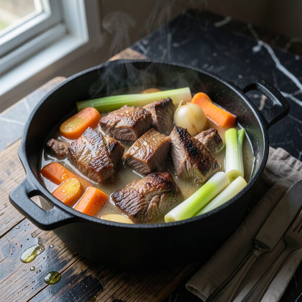 Pot Au Feu Recipe Instant Pot: French Comfort in Pressure Cooker Perfection example with annotations