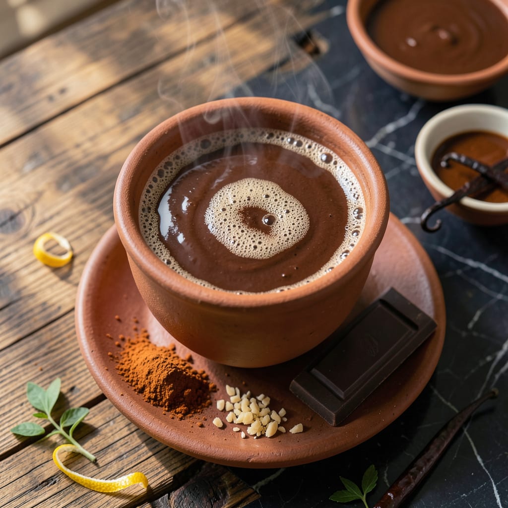 Pot Chocolate Recipe: Rich Mayan-Style Sipping Cocoa