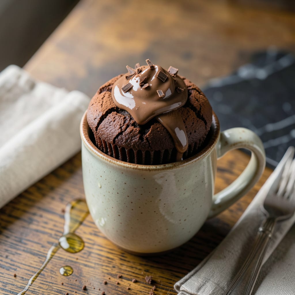 Comprehensive Pot Cupcake Recipe: Single Serve Chocolate Indulgence visual reference