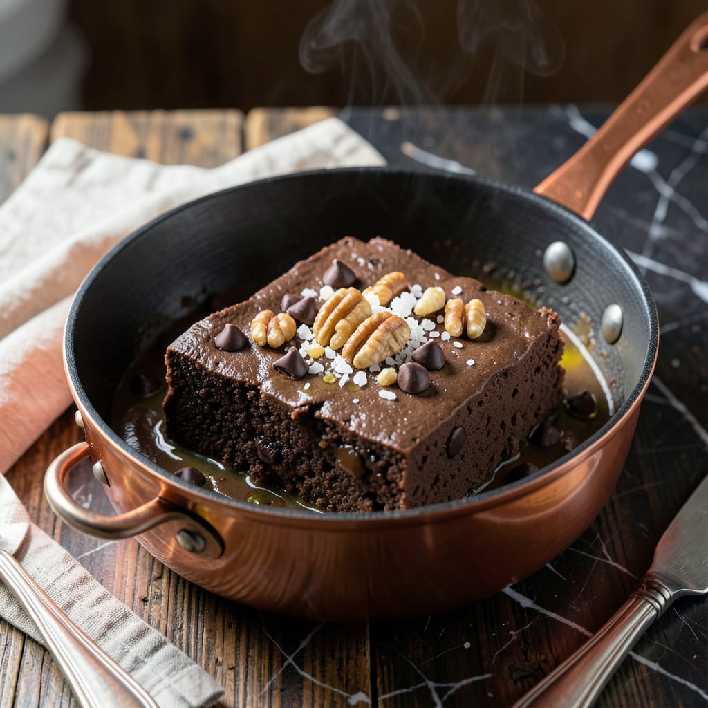 pot fudge recipe example with annotations