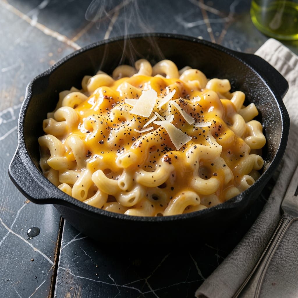 Visual representation of Pot Mac and Cheese Recipe: Stovetop Creamy One Pot Comfort