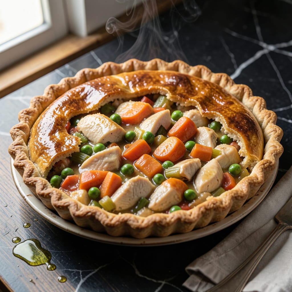 Pot Pie Recipe: Flaky Pastry With Hearty Savory Filling detailed visual guide