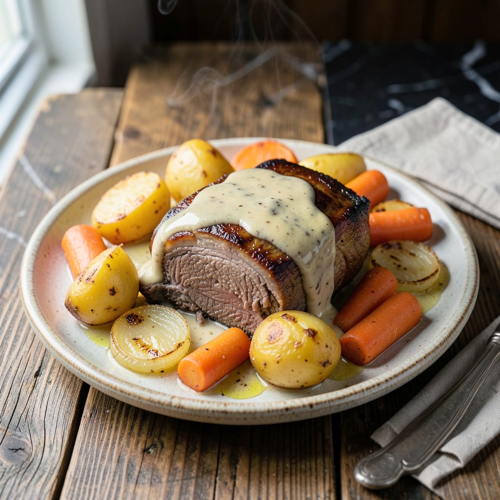 Pot Roast Recipe Crock Pot Ranch Dressing: Set It and Forget It Savory Comfort example with annotations