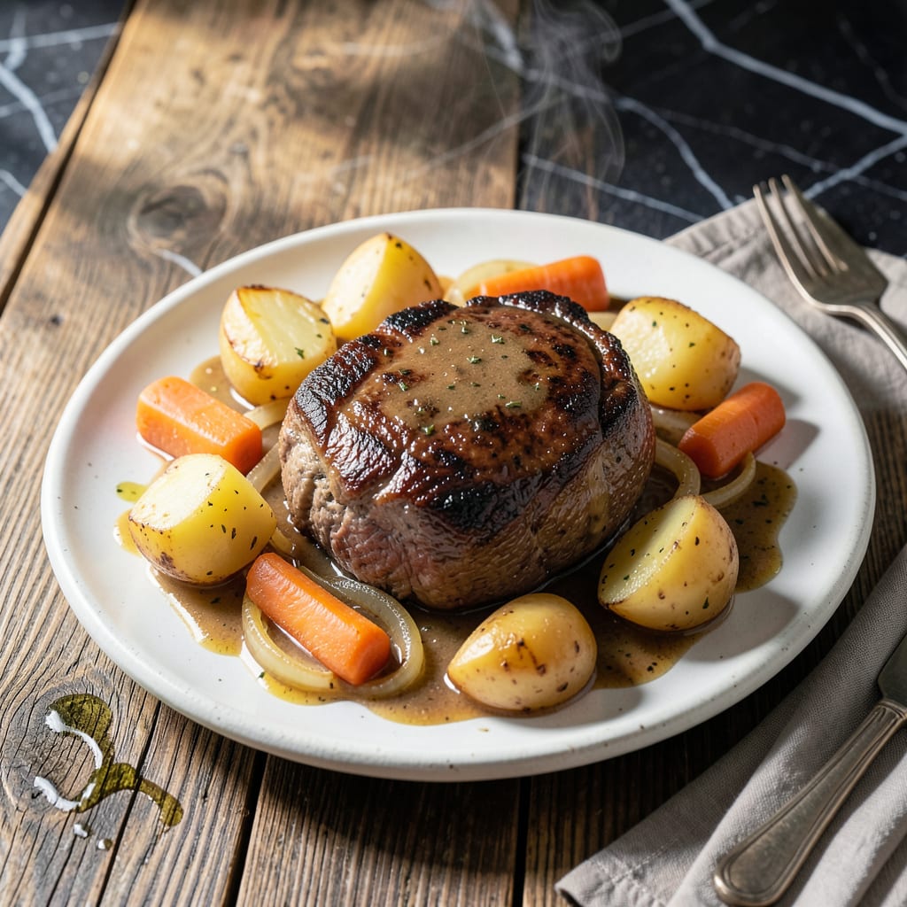 Pot Roast Recipe Crock Pot Ranch Packet: Set It and Forget It Savory Feast detailed visual guide
