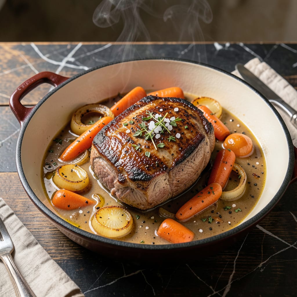 Visual representation of pot roast recipe no crock pot