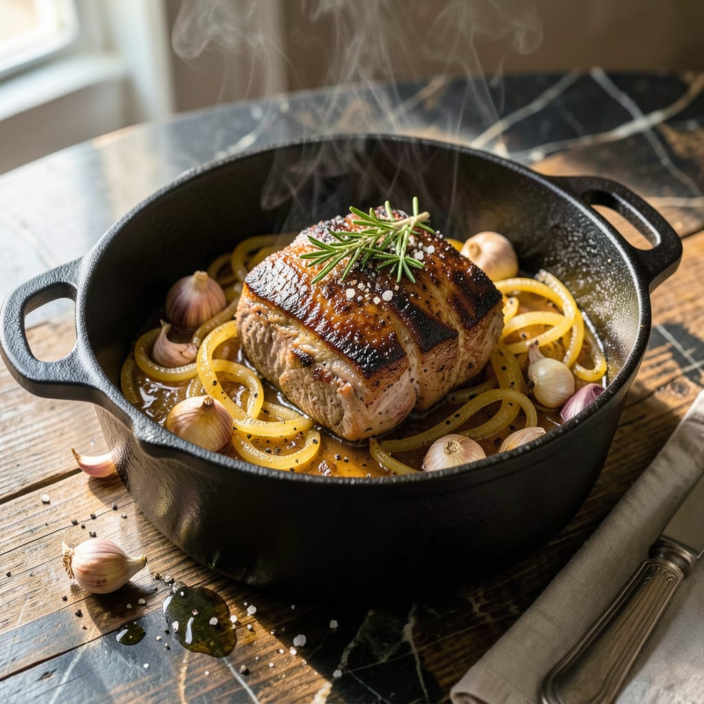 Complete pot roast seasoning recipe crock pot overview image