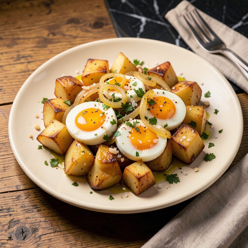 Potato and Egg Recipe: Crispy Hash With Runny Yolks Every Time
