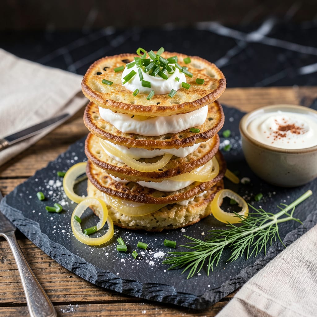 Potato Blini Recipe: Crispy Edges With Creamy Potato Centers