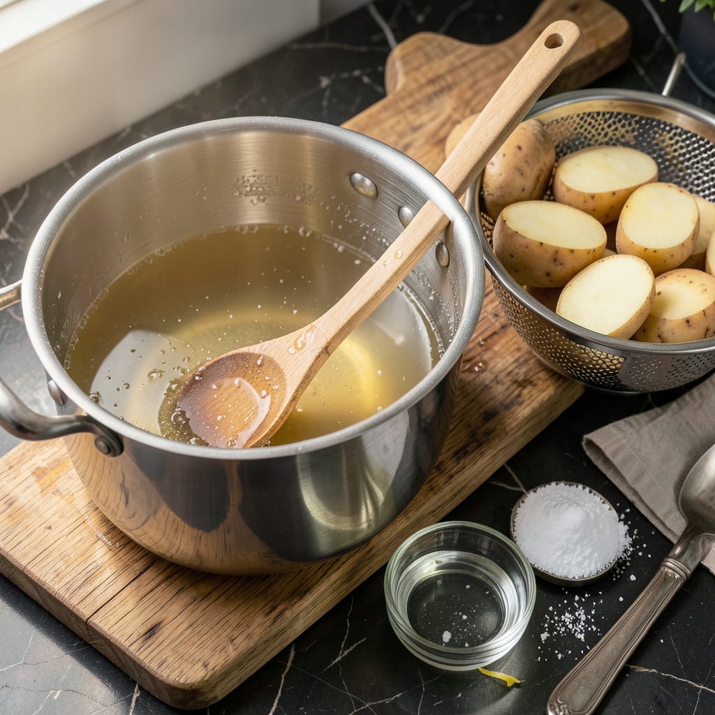 Visual representation of Potato Brine Recipe: The Secret to Extra Crispy Spuds Every Time