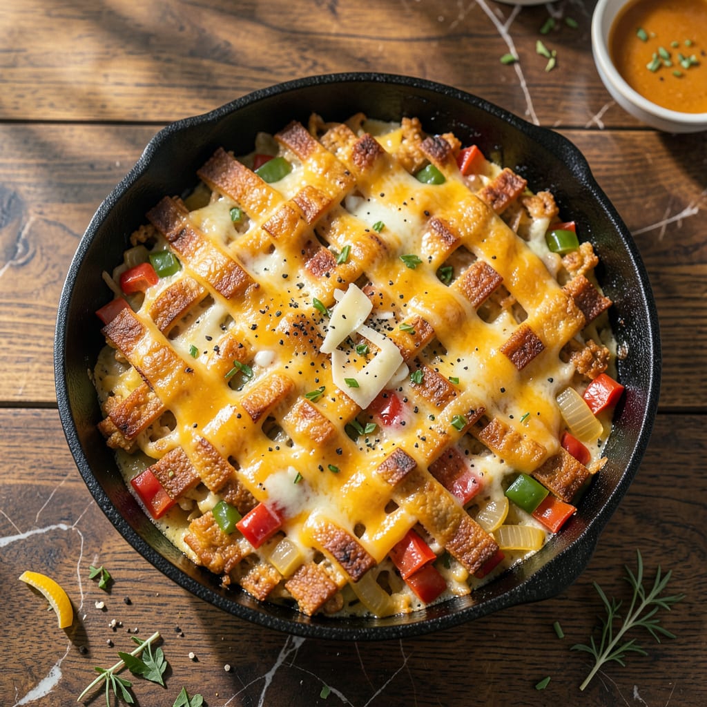 Potato O’Brien Casserole Recipe: Cheesy Breakfast Bake With Crispy Hash Browns