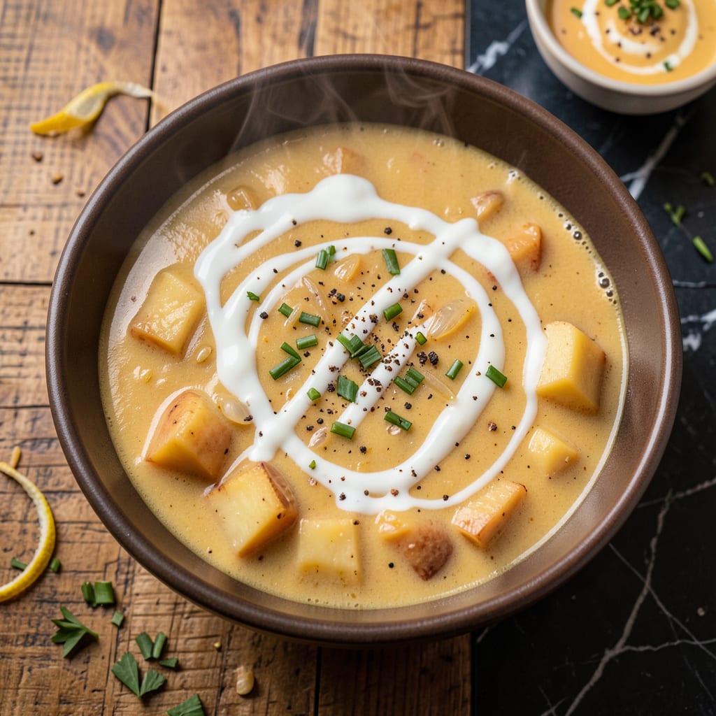 Potato Soup Recipe With Velveeta: Creamy Comfort in Every Spoonful detailed visual guide