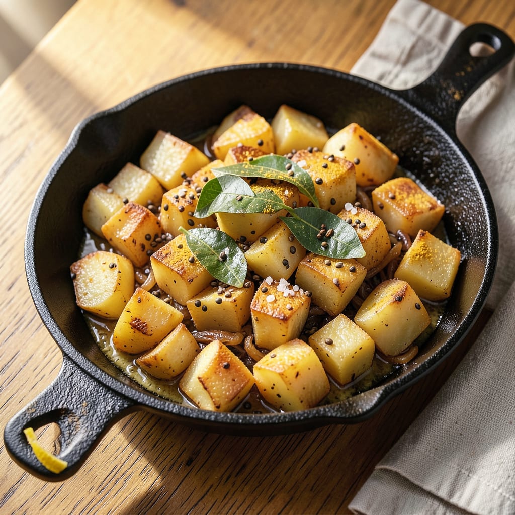 Complete Potato Turbate Recipe: Creamy Garlic Mashed Potatoes With a Twist overview image