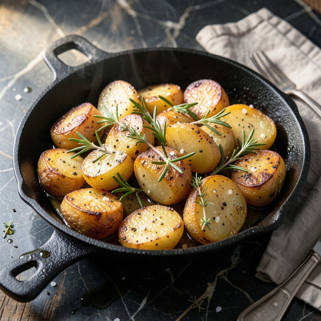 Potatoes Cooked in Duck Fat Recipe: Crispy Golden Bites with Rich Depth detailed visual guide