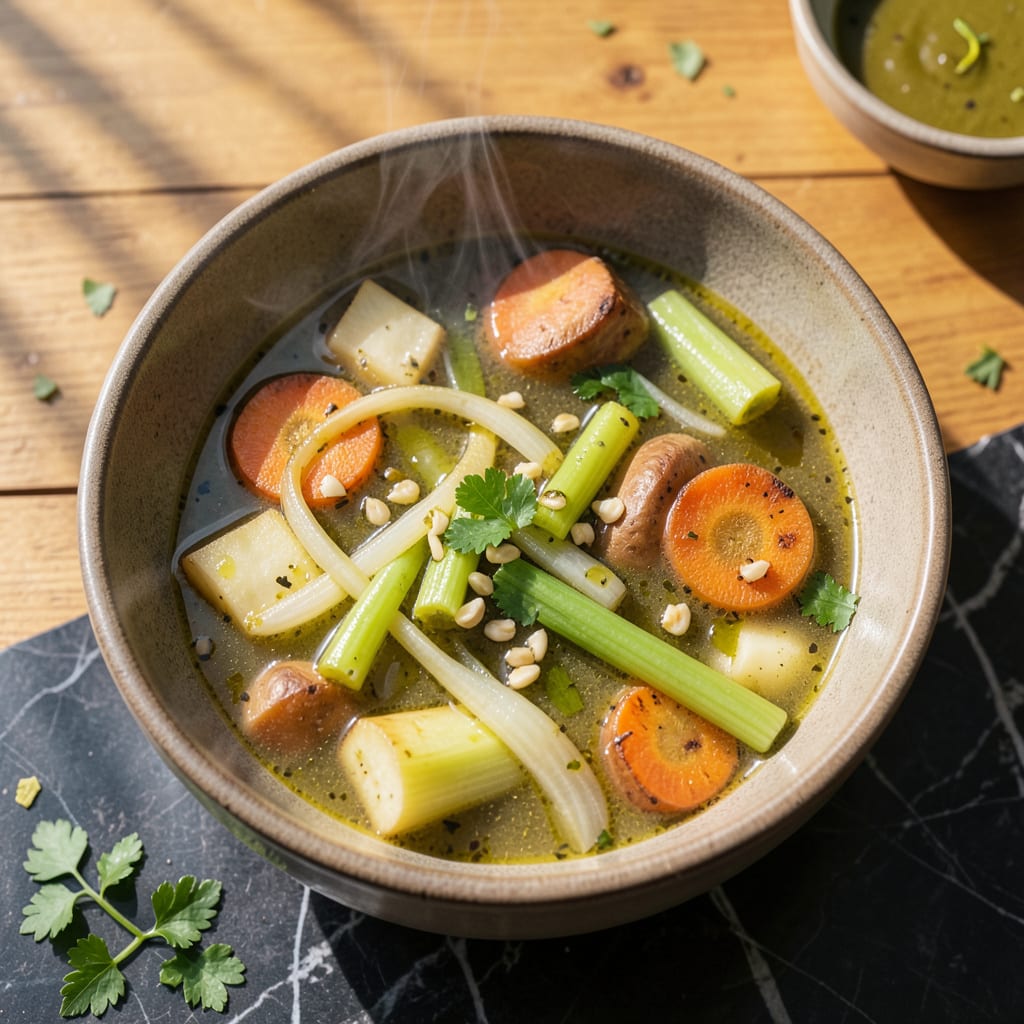 Complete Potbelly Garden Vegetable Soup: Hearty Comfort in Every Spoonful overview image