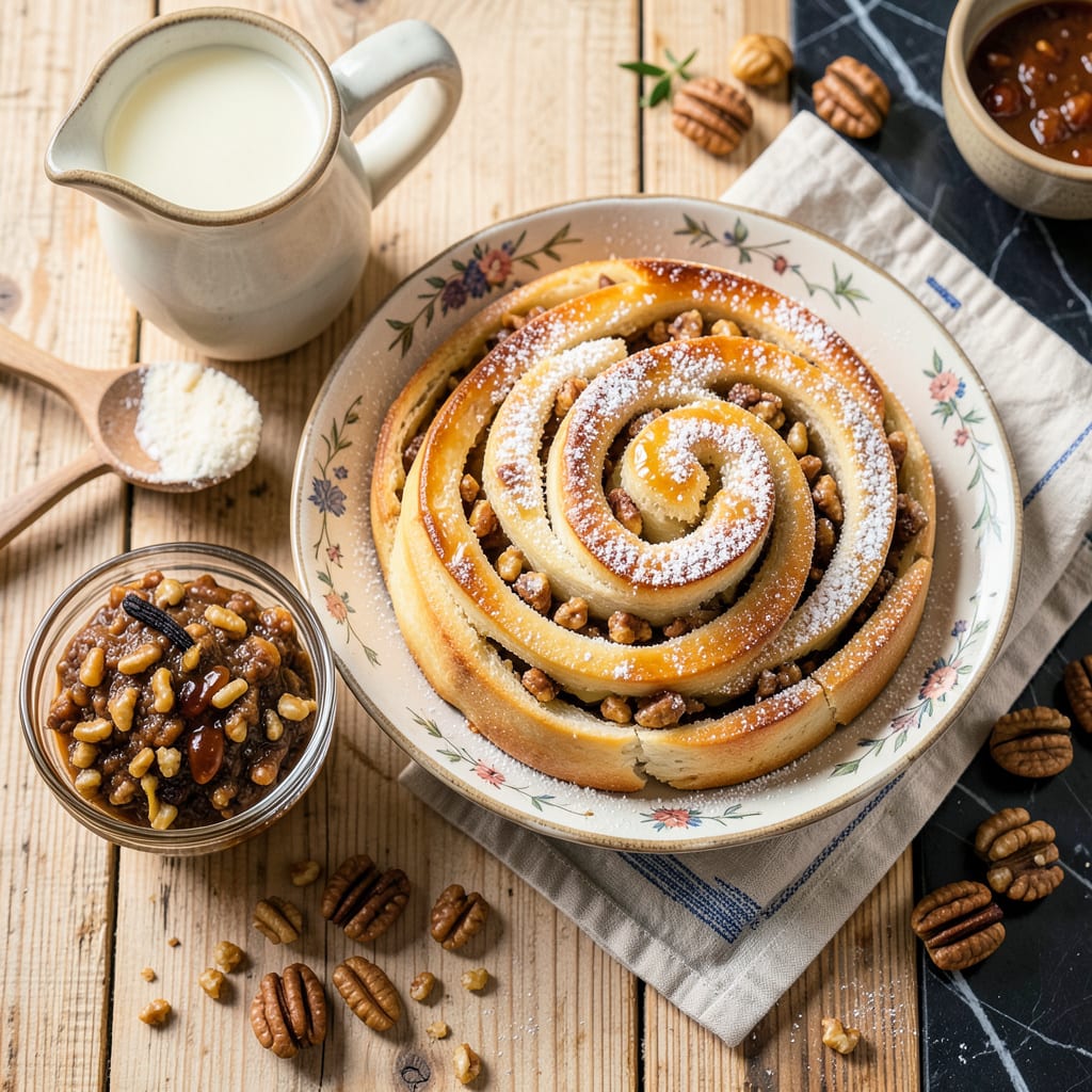 Potica Recipe: Sweet Nut Filled Slovenian Swirl Bread detailed visual guide