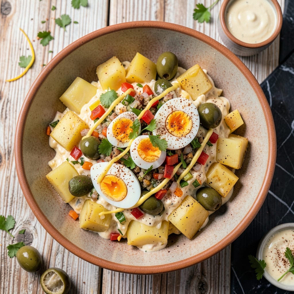Puerto Rican Potato Salad Recipe: Creamy, Tangy Island Style Classic detailed visual guide